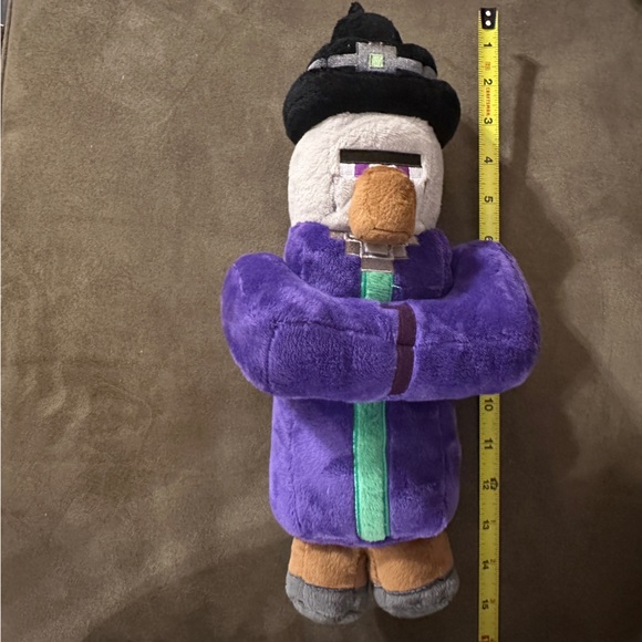 Official Minecraft Witch plush plushie / stuffed animal toy Mojang Jinx - Picture 6 of 7